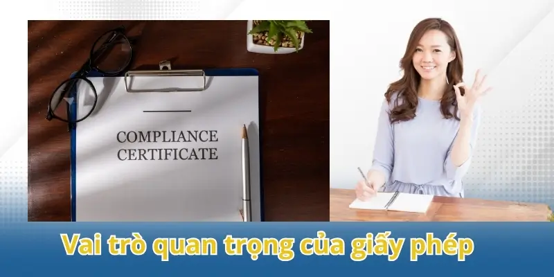 Vai trò quan trọng của giấy phép kinh doanh mà nhà cái OKFUN có được